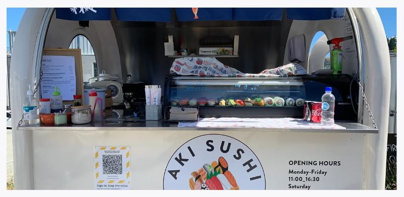 Aki Sushi Wanaka　ホームページ